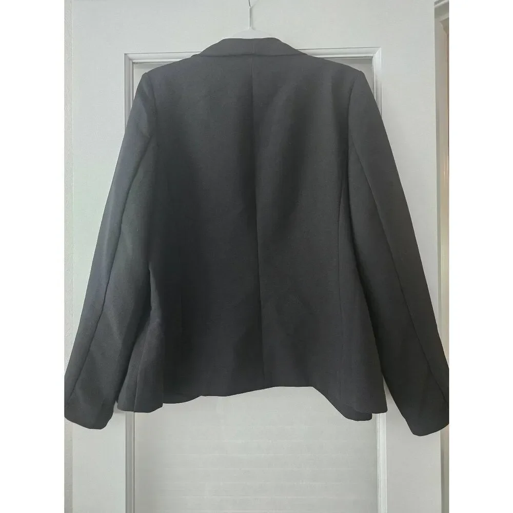 Women's Anthropologie Daniel Rainn Open Front Blazer Cardigan Size Large Color B